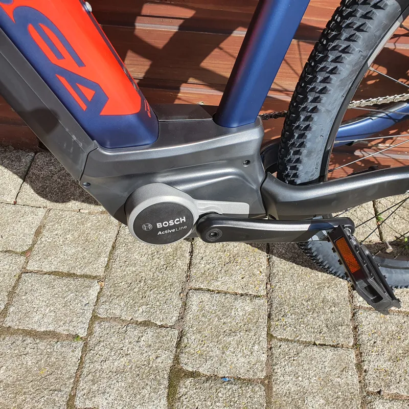 2021 Orbea Keram 30 29er Hardtail Electric MTB in Blue-Red Medium-9